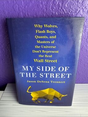 My Side of the Street Hardcover DJ 2015 Wall Street Business Book Finance Memoir